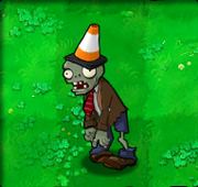 Conehead Zombie alternate design