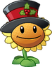 Sunflower (christmas top hat)