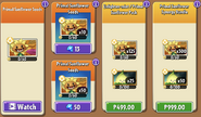 Primal Sunflower's seeds and bundle in the store (10.2.1)