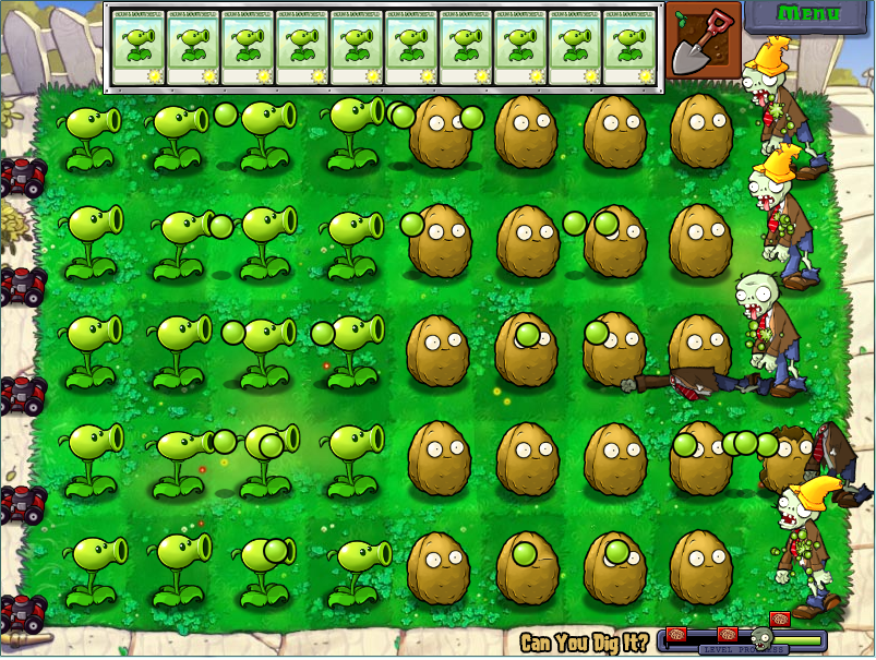 You can dig it: Plants battle zombies Call of Duty style