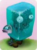 Ice Block ZombieA