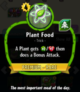 Plant Food's statistics