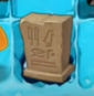 Ancient Egypt tombstone on a slider tile (only from Tomb Raiser Zombies on the Rescue the Gold Bloom Epic Quest, Step 3)