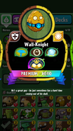 Wall-Knight's statistics