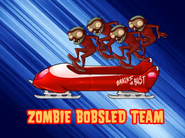Zombie Bobsled Team in the trailer