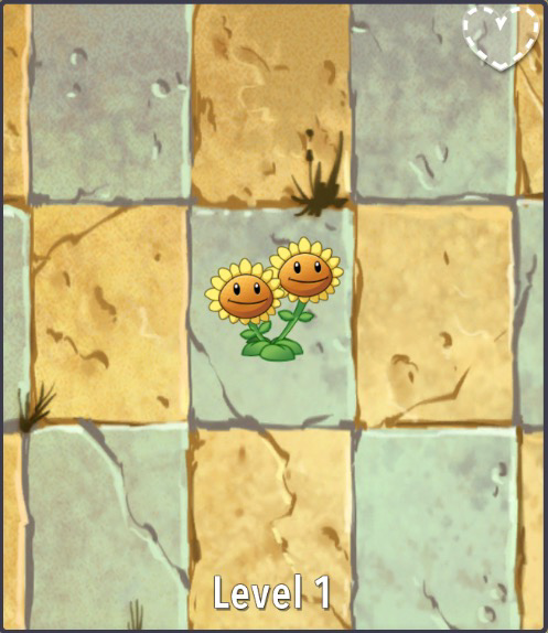 Twin Sunflower (Plants vs. Zombies 2), Plants vs. Zombies Wiki