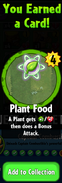 Earning Plant Food