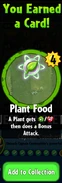 The player earning Plant Food after completing the 8th step in Captain Combustible's Hero Quest