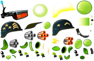 Mega Gatling Pea's sprites