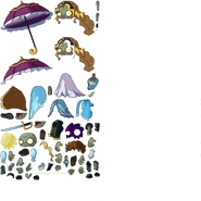 Sprites, alongside Juliet Zombie
