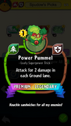 Power Pummel's statistics