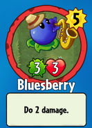 The player receiving Bluesberry from a Premium Pack