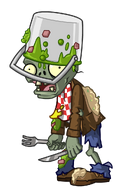 HD Food Fight Buckethead Zombie