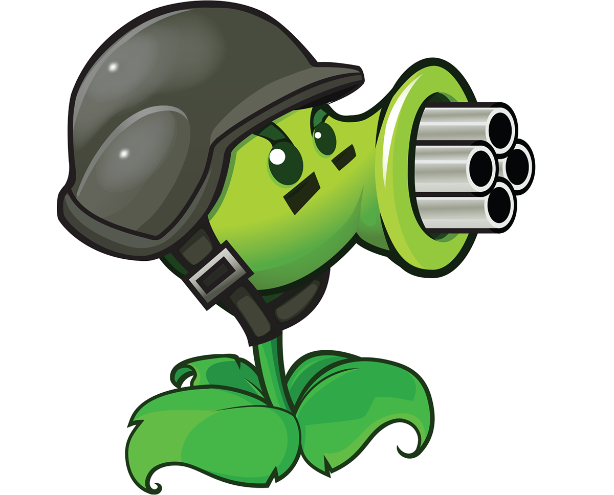 Gatling Pea (Chinese version of Plants vs. Zombies 2), Plants vs. Zombies  Wiki