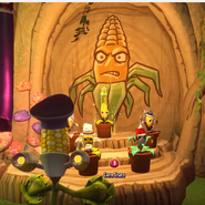 A customized Kernel Corn near the Corn variant bobbleheads