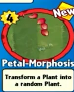 The player receiving Petal-Morphosis from a Premium Pack