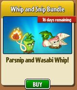 Parsnip and Wasabi Whip in the Whip and Snip Bundle