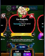 Cro-Magnolia's statistics