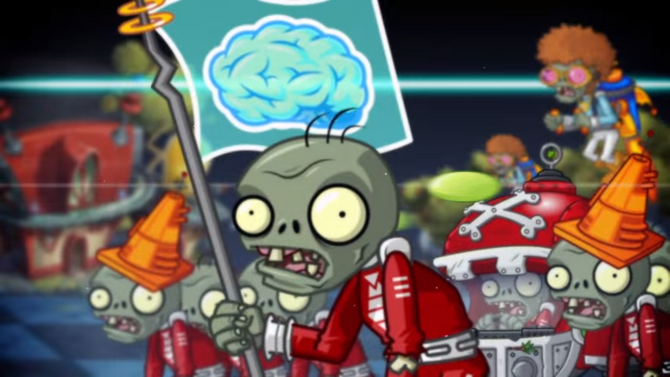 Plants vs Zombies 2 Far Future Ending 