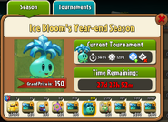 The prize map of Ice Bloom's Year-End Season