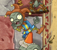 Jester Zombie in The Zombosseum