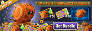 Tumbleweed in an advertisement in Tumbleweed Early Access Bundle