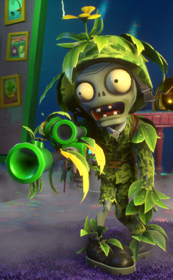 Plants vs. Zombies: Garden Warfare Soldier Zombie and Ghille