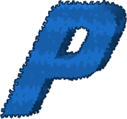 HD "P" Piñata for the Progressive event