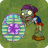 Plants Vs Zombies Tomb Raiser Zombie & Bloomerang 3 Action