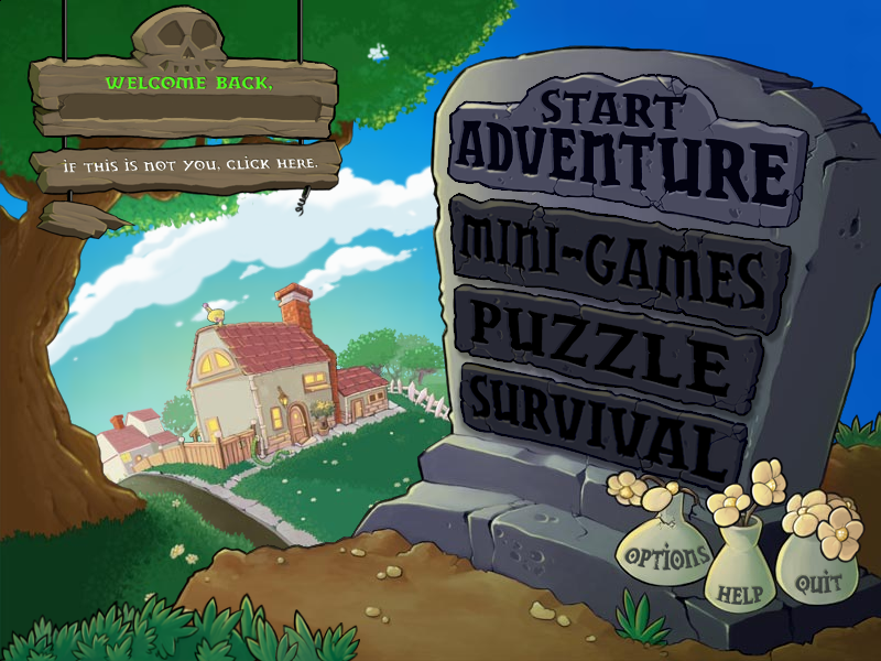 Adventure Mode (Plants vs. Zombies 2), Plants vs. Zombies Wiki