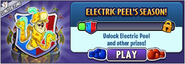 Electric Peel in an advertisement for Electric Peel's Season in Arena
