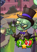 Gentleman Zombie while Pecanolith is on the field