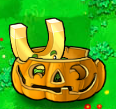 Gold Magnet in a Pumpkin