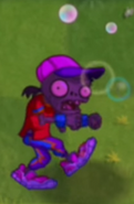 A hypnotized Breakdancer Zombie