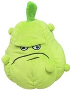 Unreleased Squash plush made by the company Jazwares