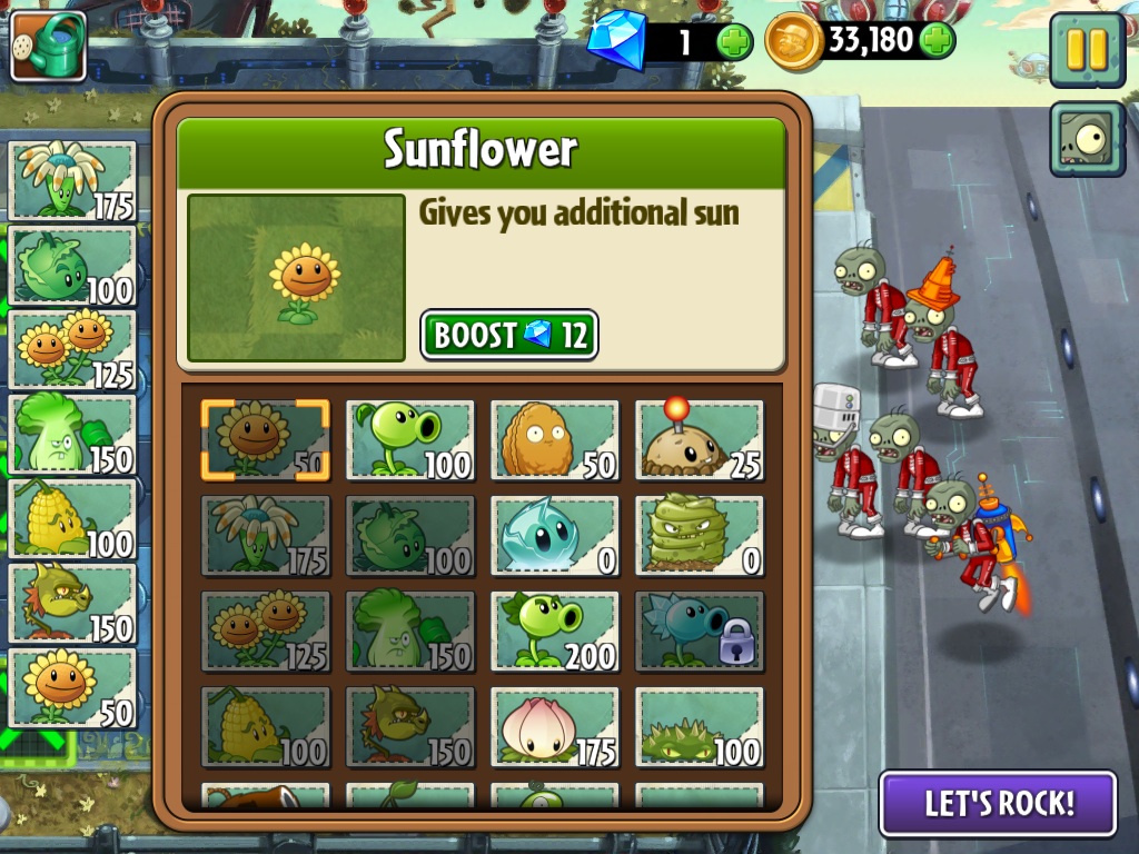 Plant Food boost, Plants vs. Zombies Wiki