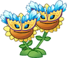 Twin Sunflower (feathery shades)