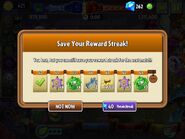 A chance to save your reward streak