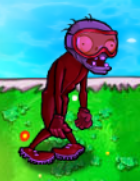A hypnotized Bobsled Zombie