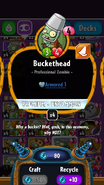 Buckethead statistics