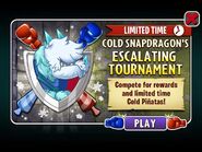 Cold Snapdragon in an advertisement of Cold Snapdragon's Escalating Tournament in Arena