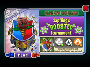 Sap-fling in an advertisement for Sap-fling's BOOSTED Tournament in Arena (Olive Pit's Oily Season)