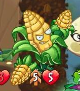 Kernel Corn with the Double Strike trait