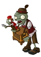 Early Concept from Rich Werner of a Zombie with a Monkey