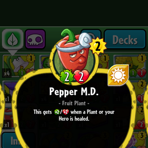 Pepper M D Plants Vs Zombies Wiki Fandom