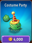 Cabbage-pult's costume (Birthday Hat) in the store (11.3.1)