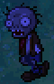 An armless chilled Zombie in the DS version