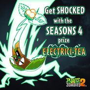 Promotional artwork for Electrici-tea's Arena Season