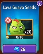 Lava Guava's seeds in the store (10.9.1)