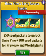 Shine Vine's Early Access Bundle in store